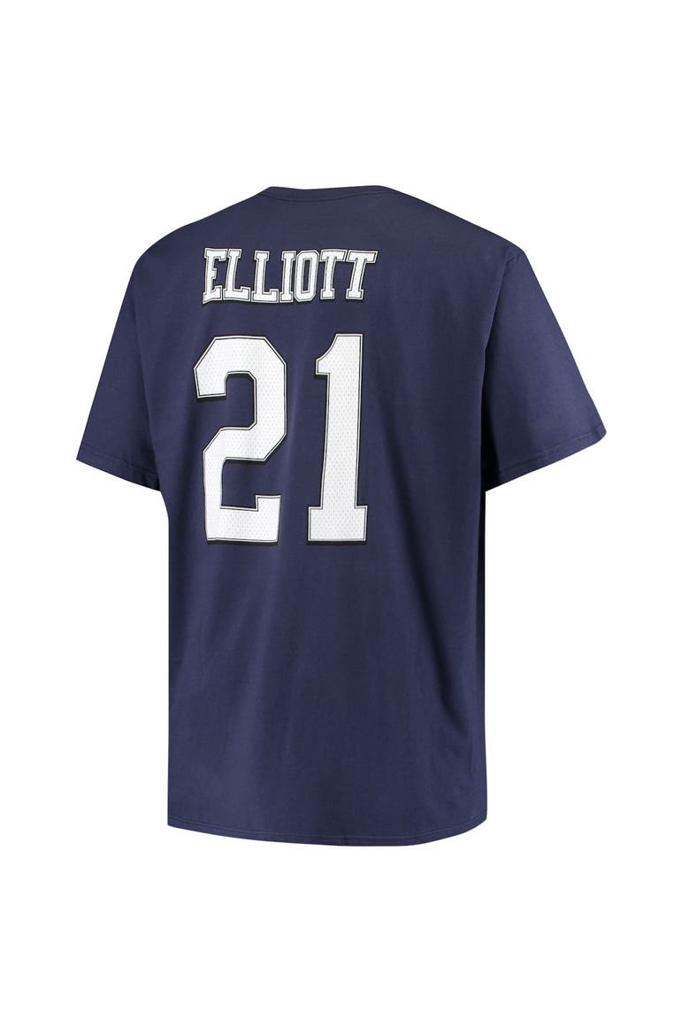 Men's Dak Prescott Navy Dallas Cowboys Big & Tall Player Name & Number T-Shirt, Alternate, color, Navy