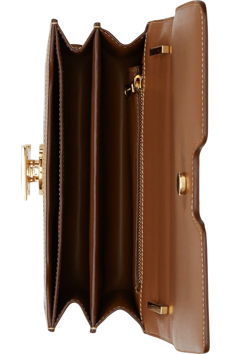 Burberry Small TB Monogram Canvas Shoulder Bag, Alternate, color,