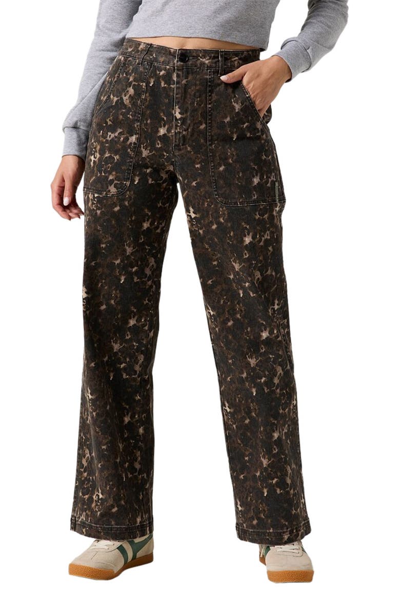 Backcountry Venture Wide Leg Pant - Women
s, Alternate, color, Leoportise