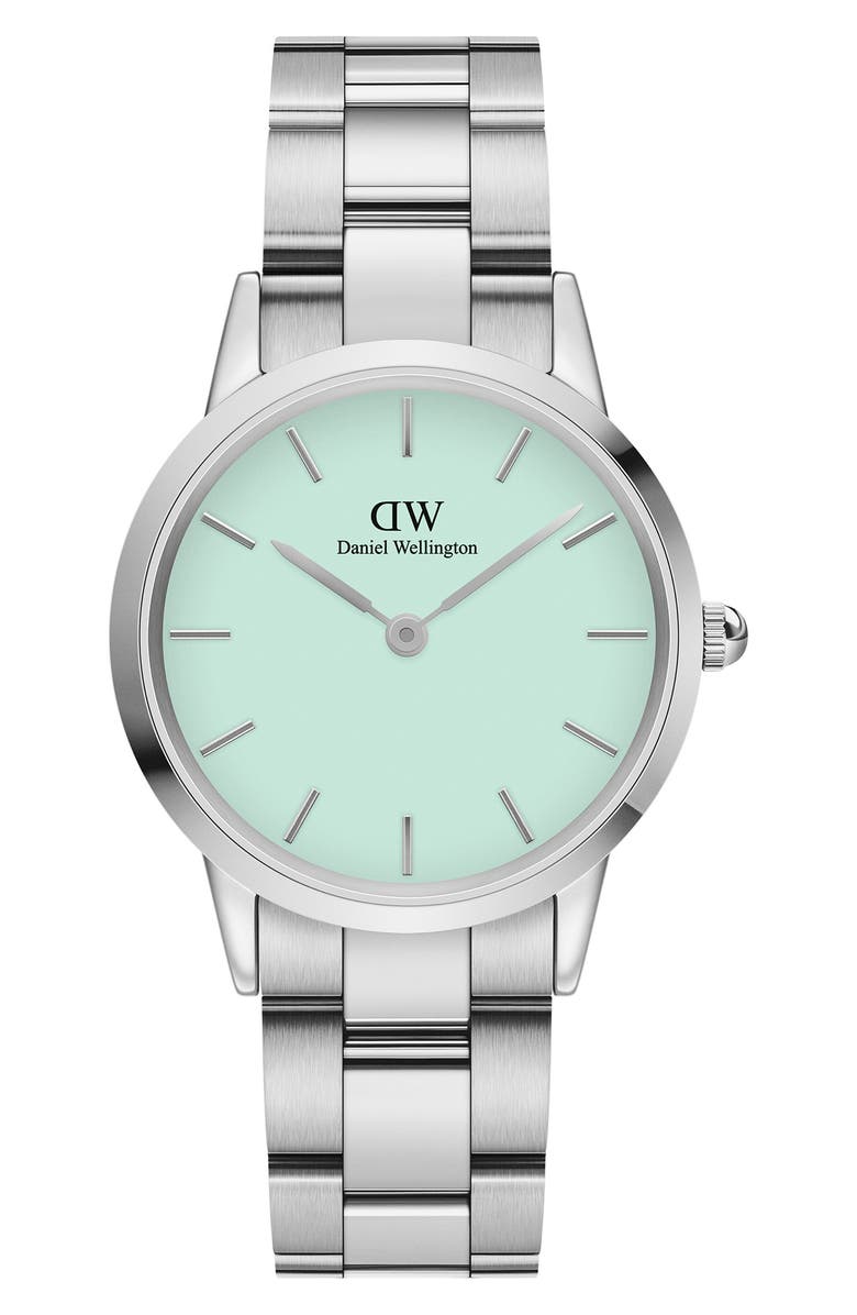 Daniel Wellington Iconic Link Bracelet Watch, 36mm, Main, color,