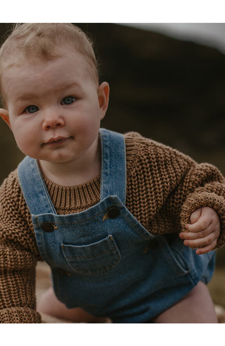 The Simple Folk The Stone Romper, Alternate, color, Light Denim