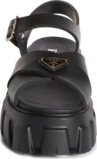 Prada Monolith Platform Sandal (Women) | Nordstrom