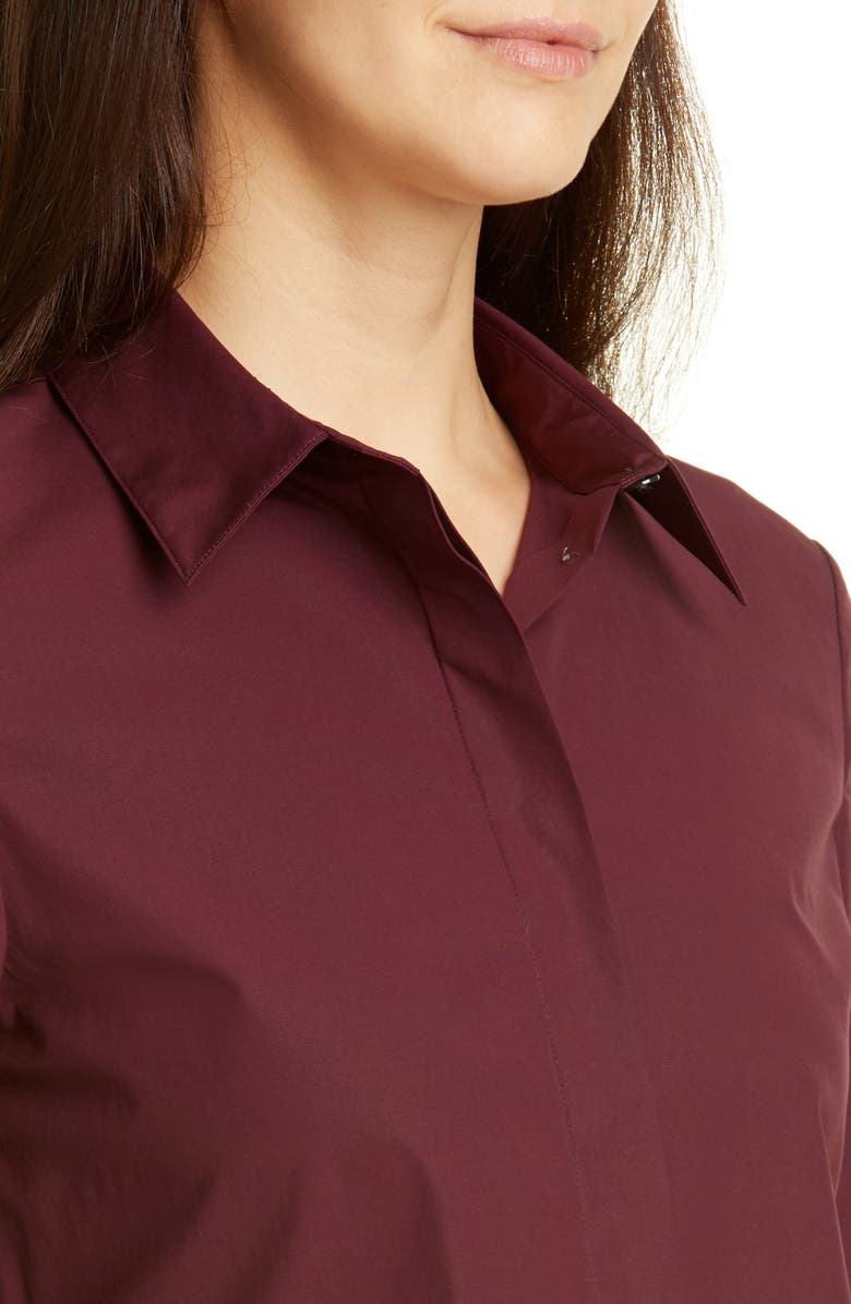 Theory Classic Fitted Stretch Cotton Shirt, Alternate, color,