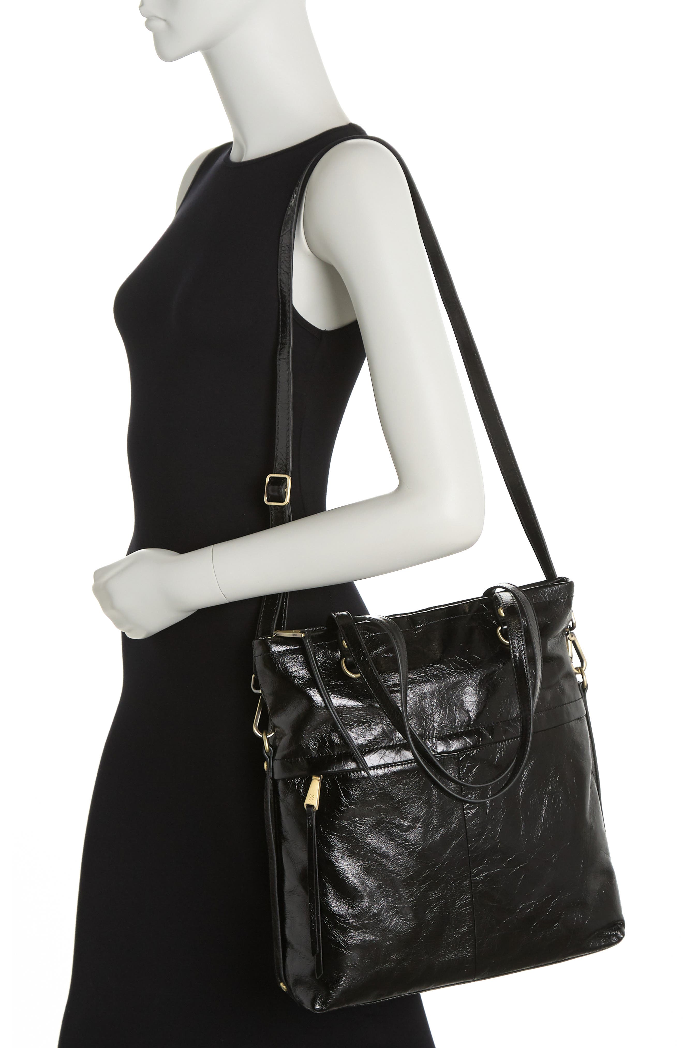 HOBO Temper Leather Foldover Tote, Alternate, color, 