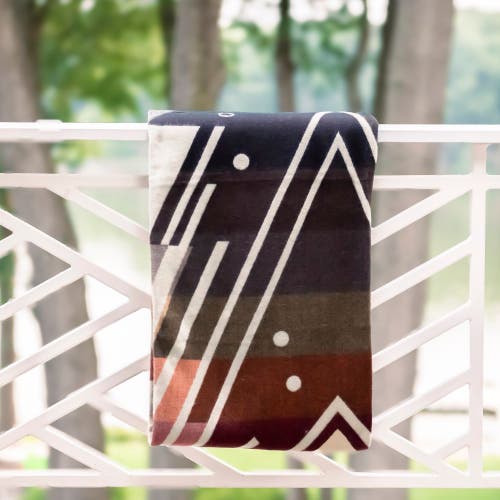 Purple Nest Design Yachana Collection Blanket In Multi