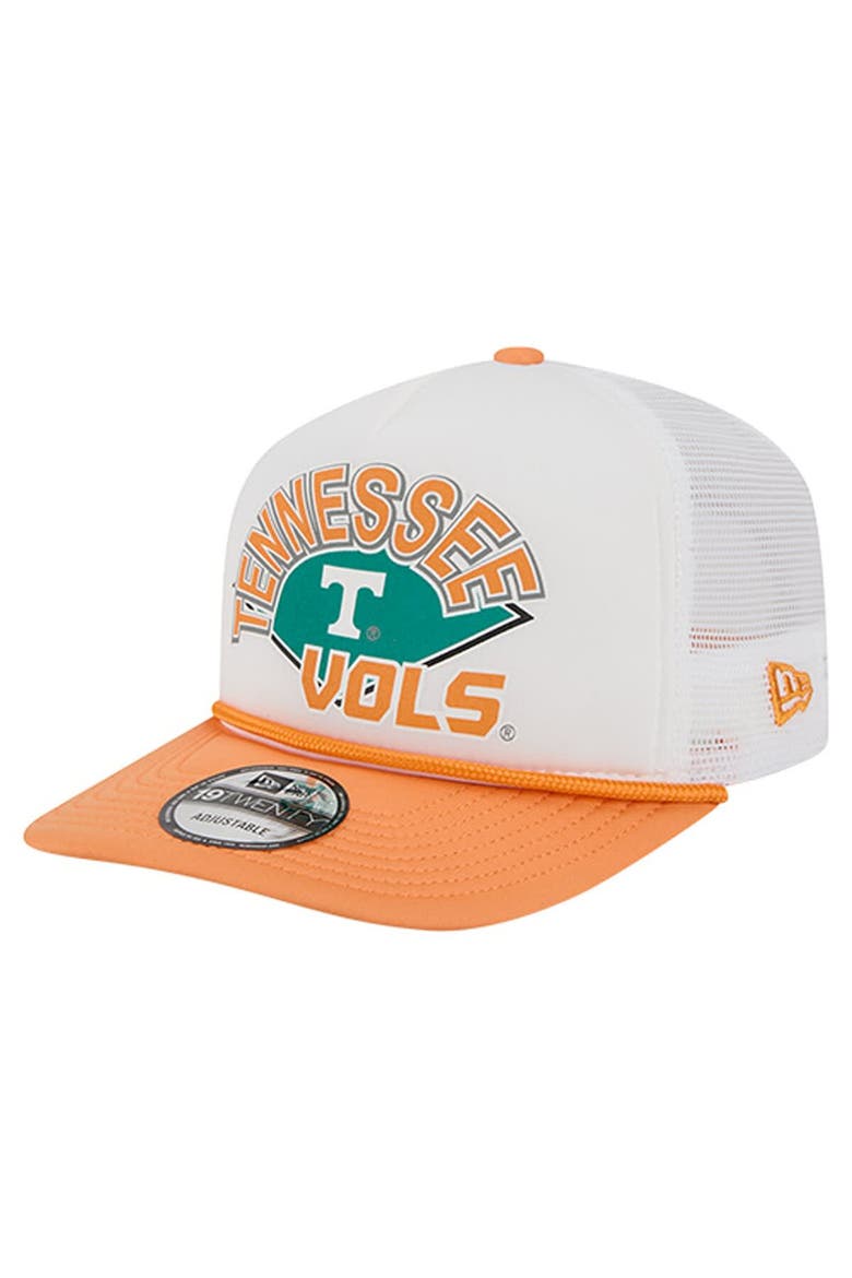 Men's New Era  White Tennessee Volunteers Diamond 19TWENTY Golfer Adjustable Hat, Alternate, color, White