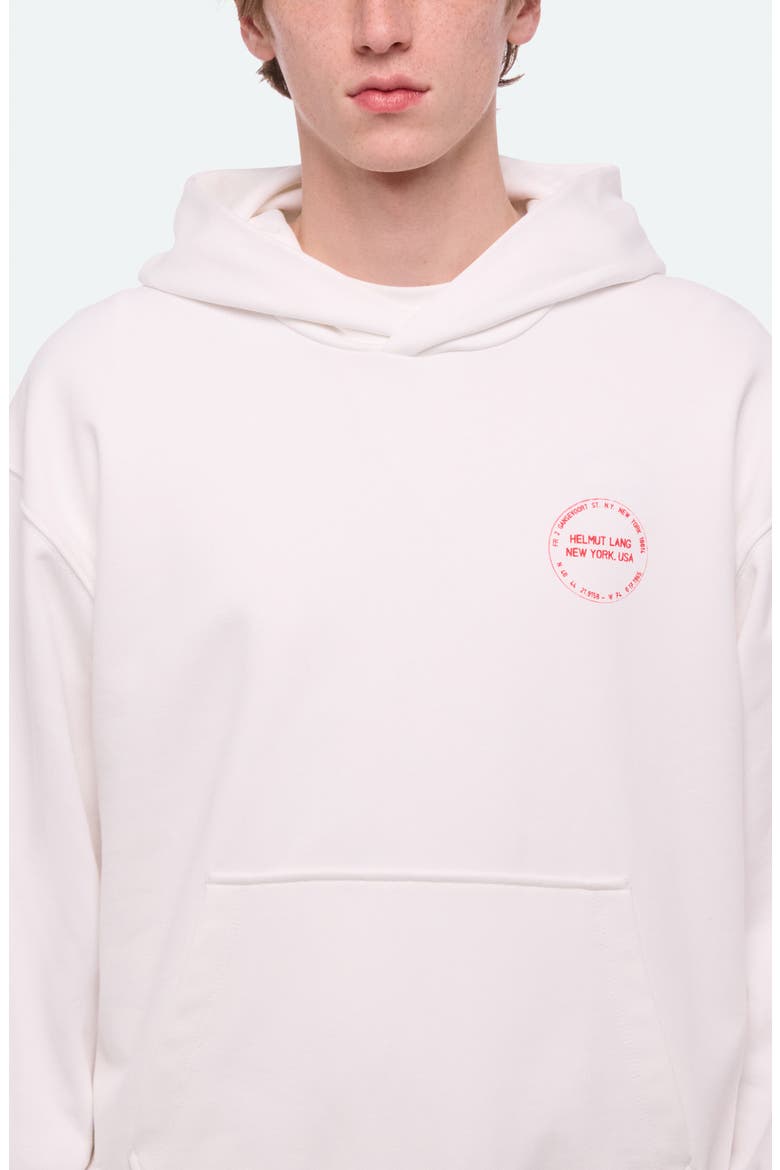 Stamp Cotton French Terry Pullover Hoodie, Alternate, color, OPTIC WHITE