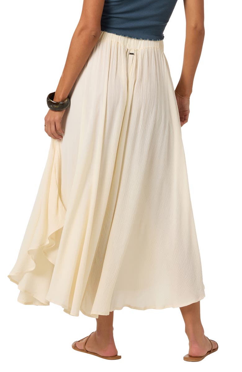 O'Neill Marnie Curved Hem Maxi Skirt, Alternate, color, 