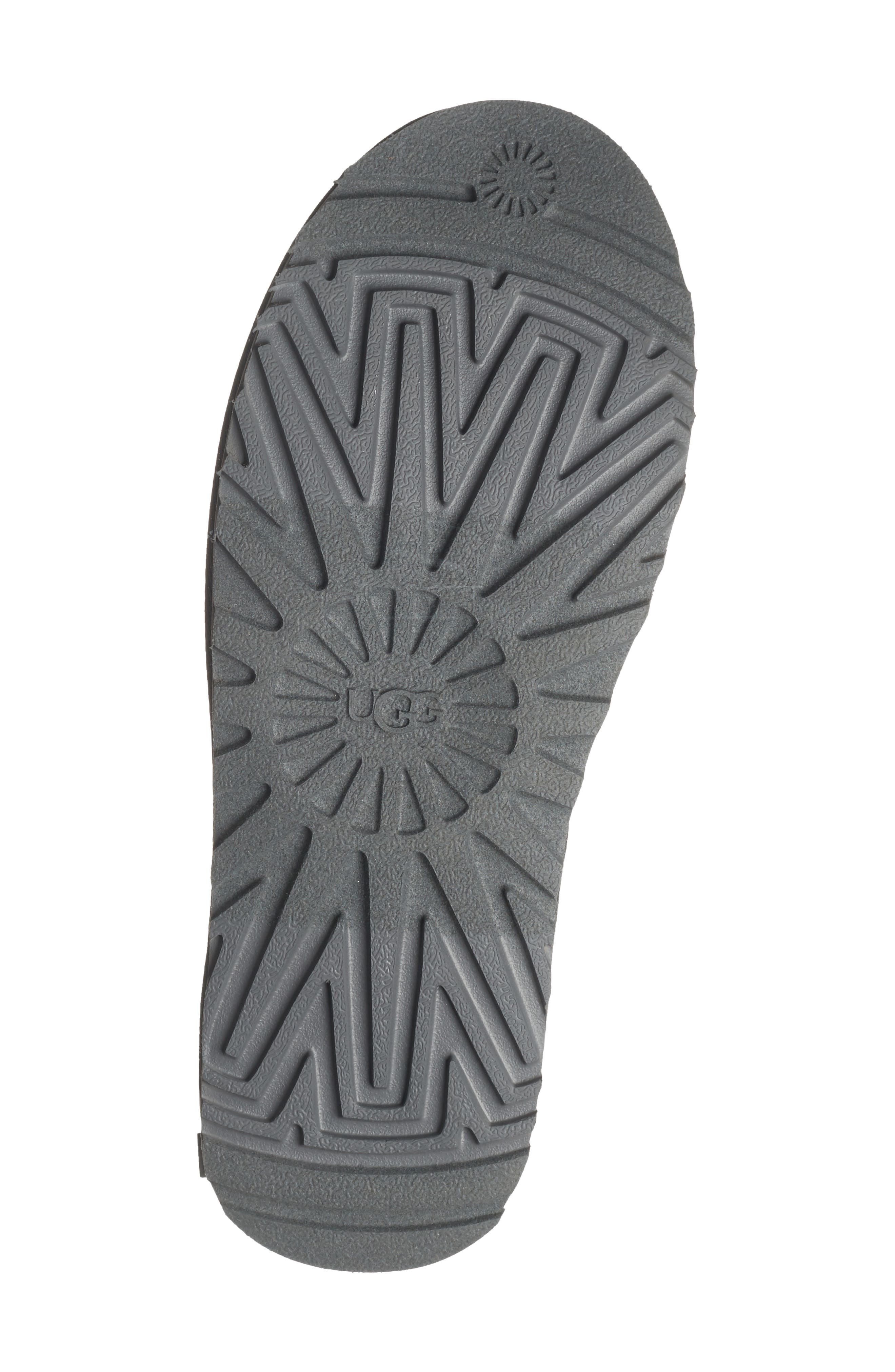 UGG<sup>®</sup> Classic Mini Cable Knit Bootie, Alternate, color, Moon Gray