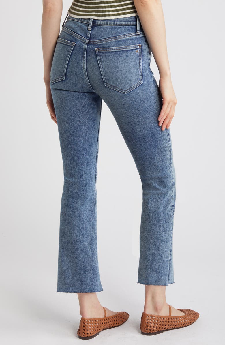 Madewell Kick Out Crop Jeans, Alternate, color, Brinton Wash
