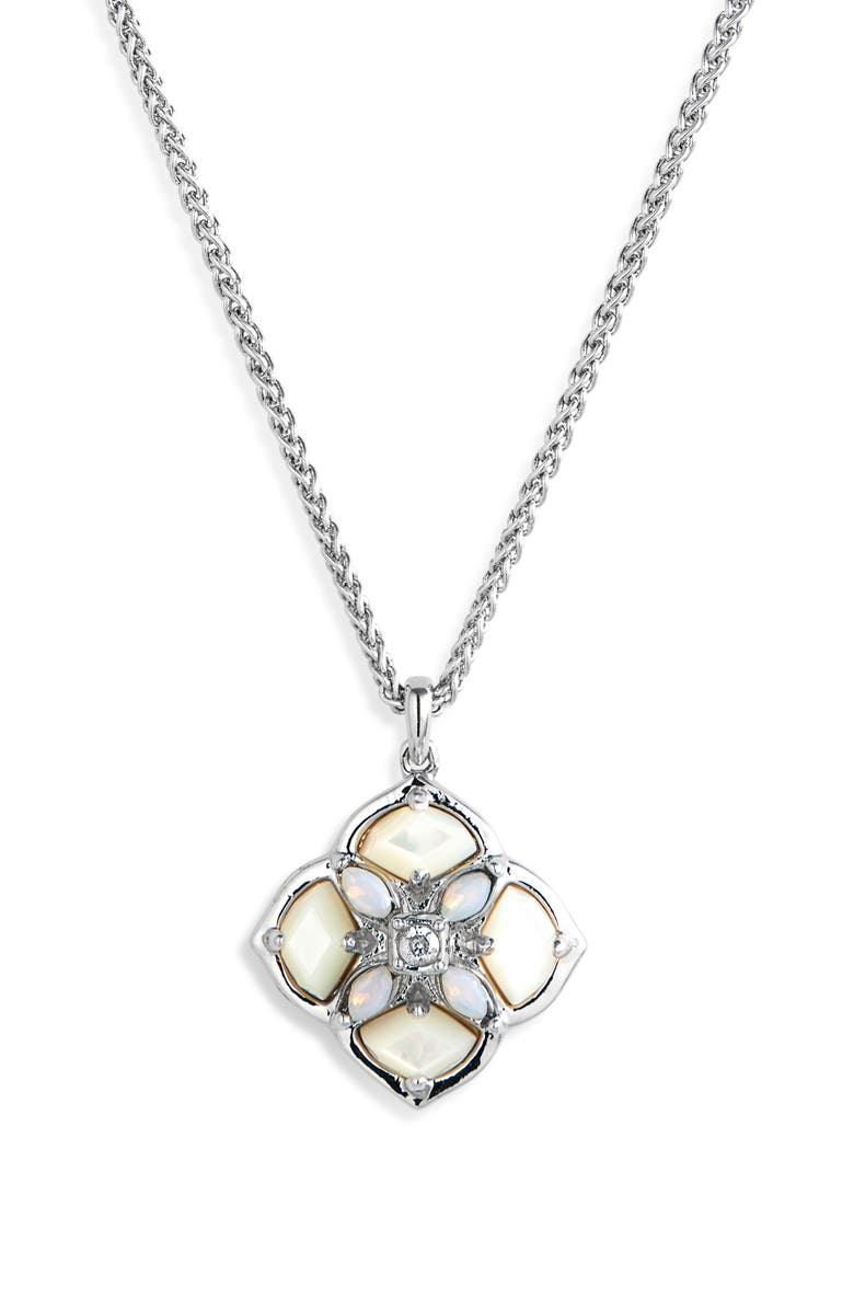 Kendra Scott Dira Pendant Necklace, Main, color, 