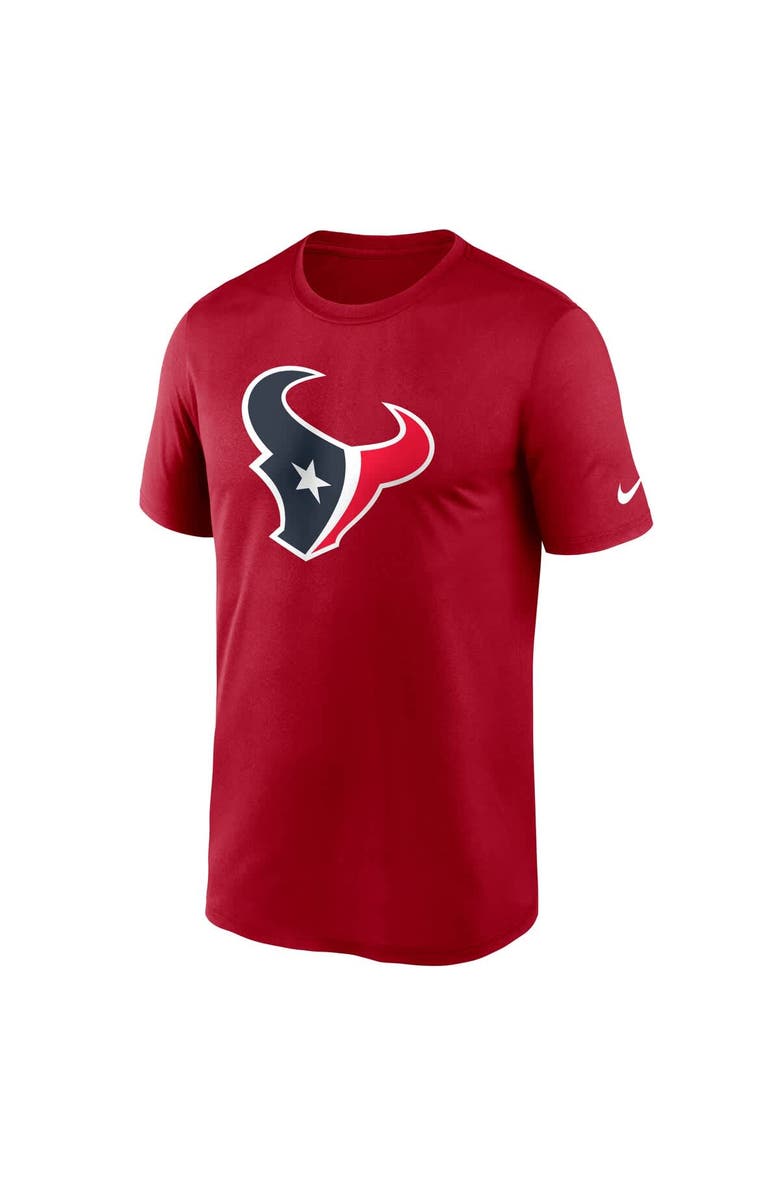 Nike Men's Nike Red Houston Texans Primetime Legend Logo Performance T-Shirt, Alternate, color, Red
