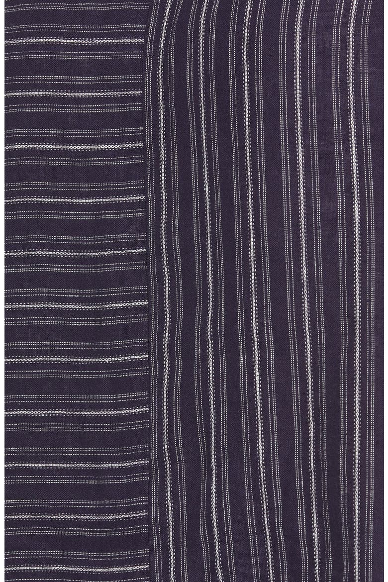 V-Back Linen Top, Alternate, color, NAVY DUSK PATTERN