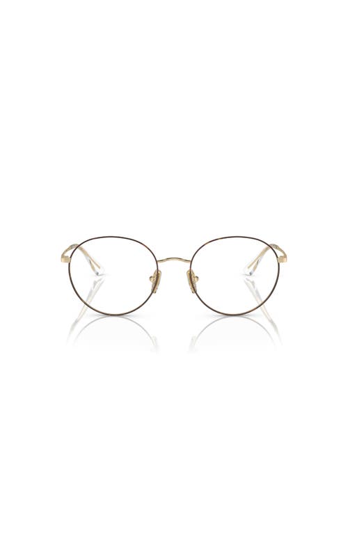 Vogue Eyewear 52mm Phantos Optical Glasses In Brown