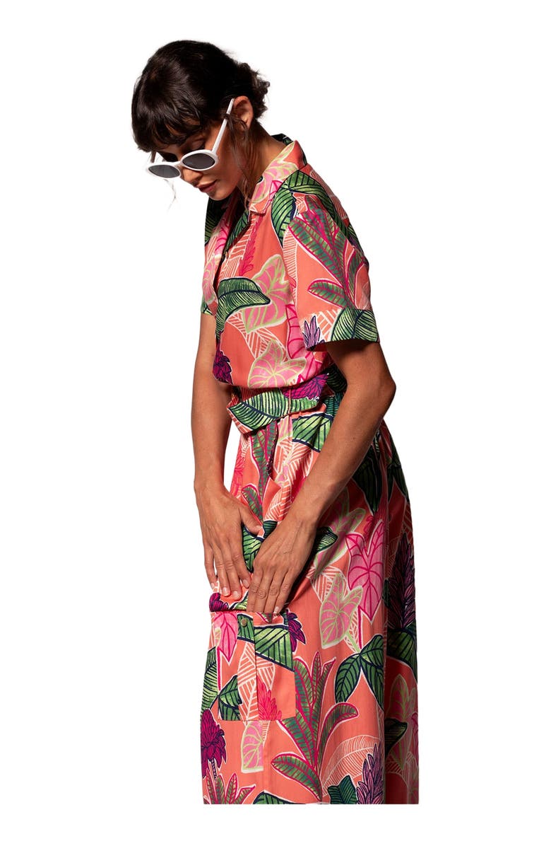 Tori Richard Garden Island Charla Jumpsuit, Alternate, color, 