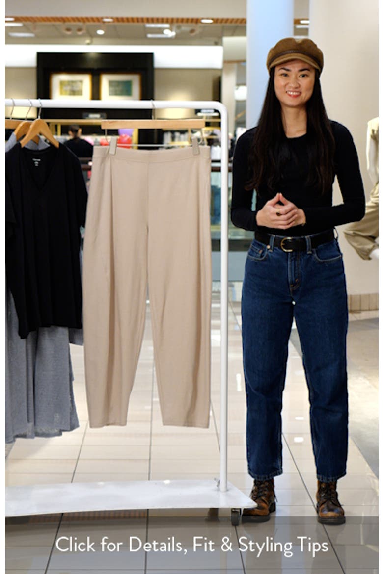 Ankle Length Knit Lantern Pants video