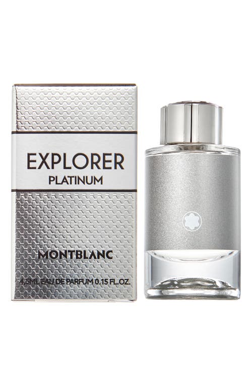 Montblanc Explorer Platinum Eau De Parfum In No Color