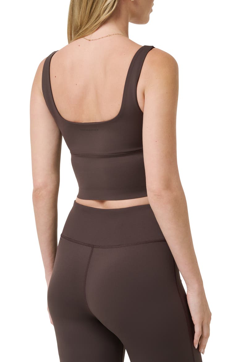 Moveknit Bonded Tank, Alternate, color, COFFEE GROUNDS