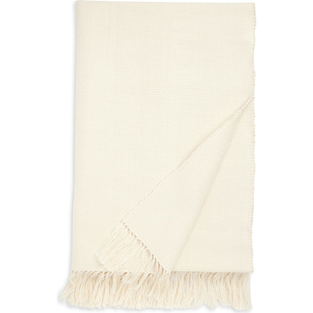 Parachute Highland Wool Throw Blanket In Brown