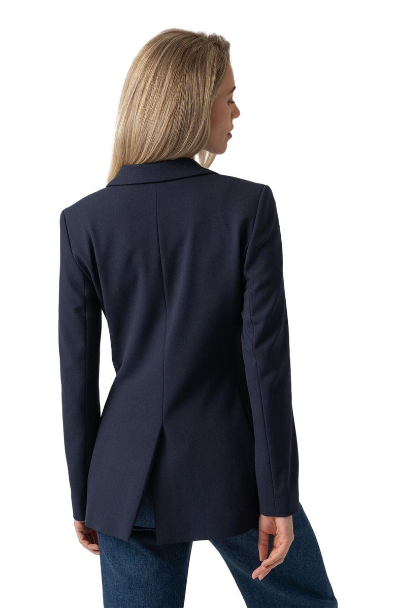 Saint + Sofia Cambridge Blazer, Alternate, color, Blue