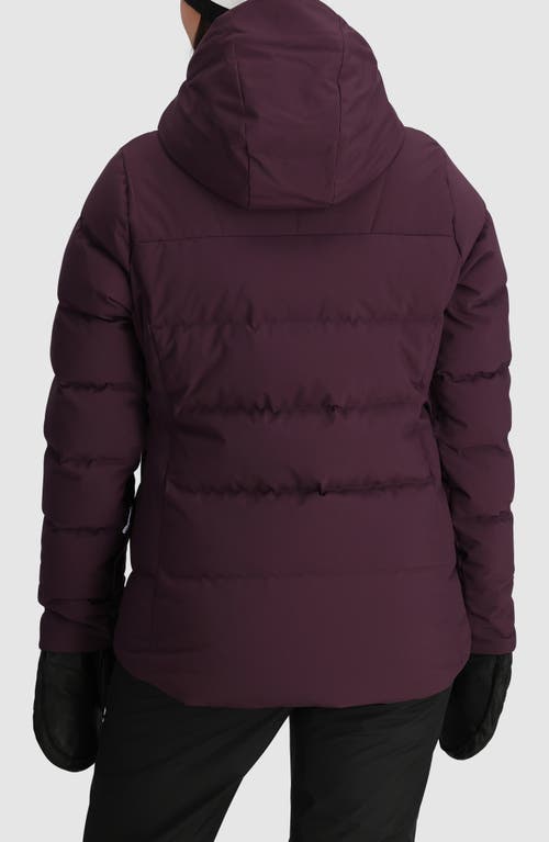 Outdoor Research Snowcrew Down Jacket In Blue