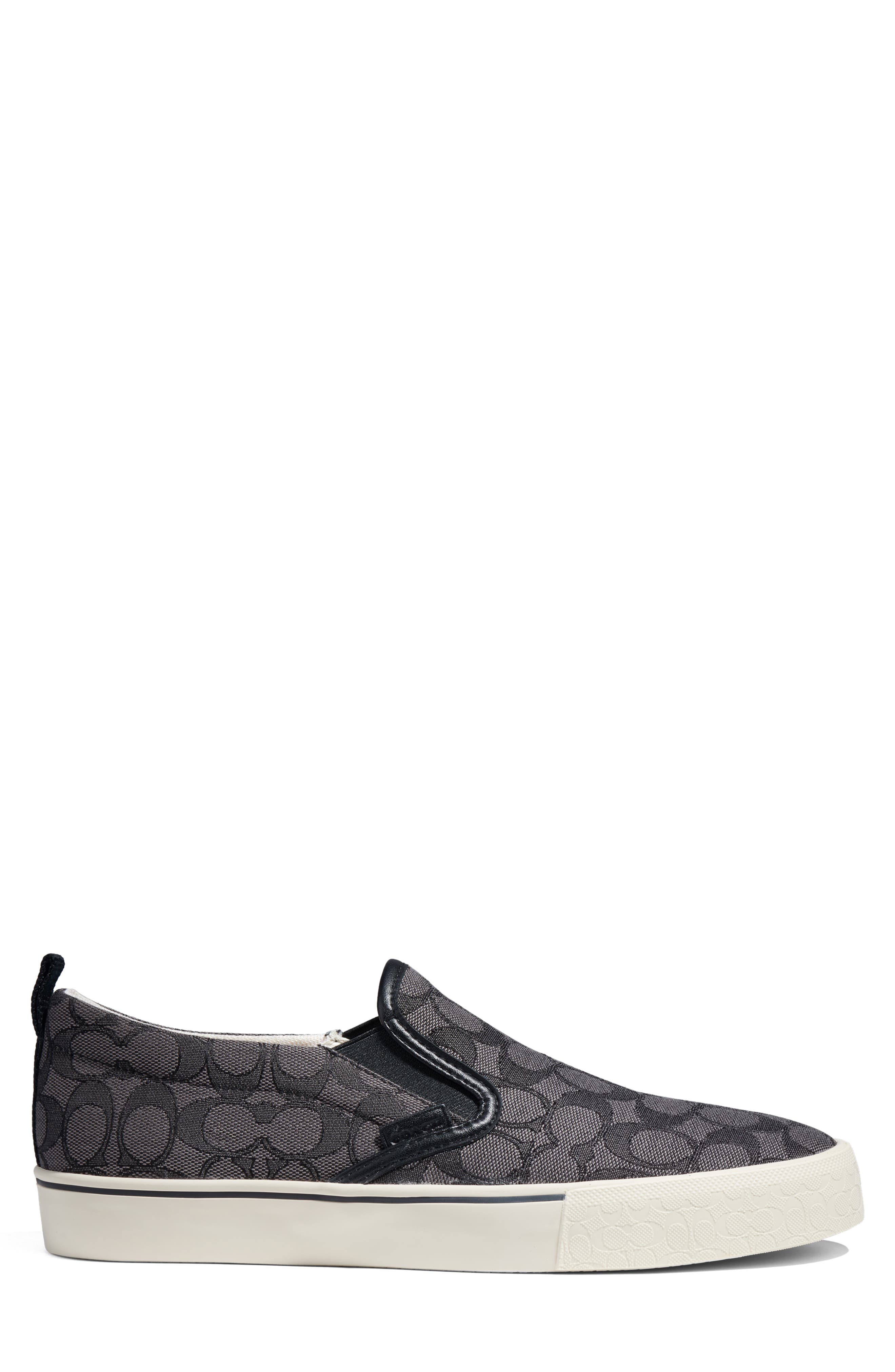 COACH Jacquard Signature Slip-On Shoe, Alternate, color, 