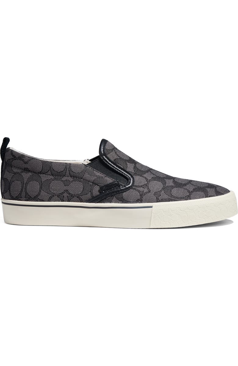 COACH Jacquard Signature Slip-On Shoe, Alternate, color,
