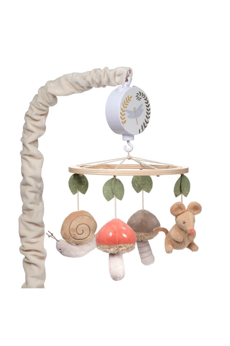 Mushroom Meadow Musical Baby Crib Mobile Soother Toy, Main, color, Multicolor