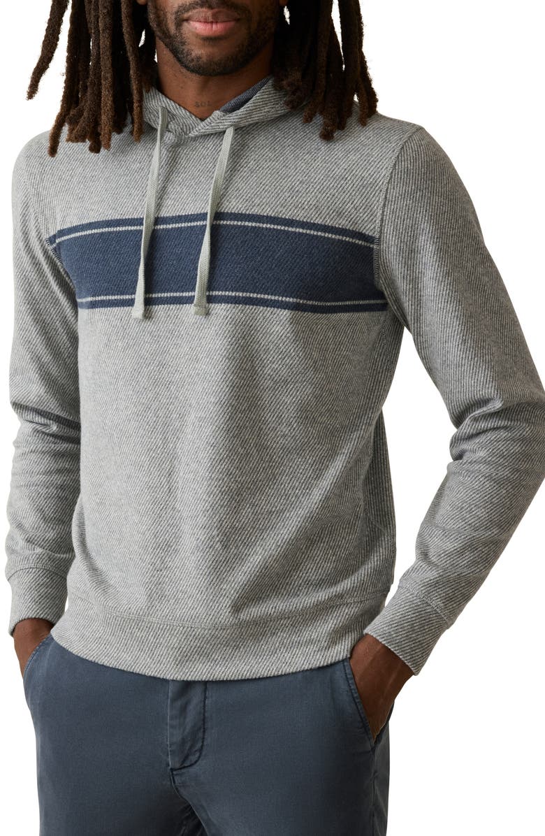 Faherty Legend Stretch Twill Hoodie, Main, color, 
