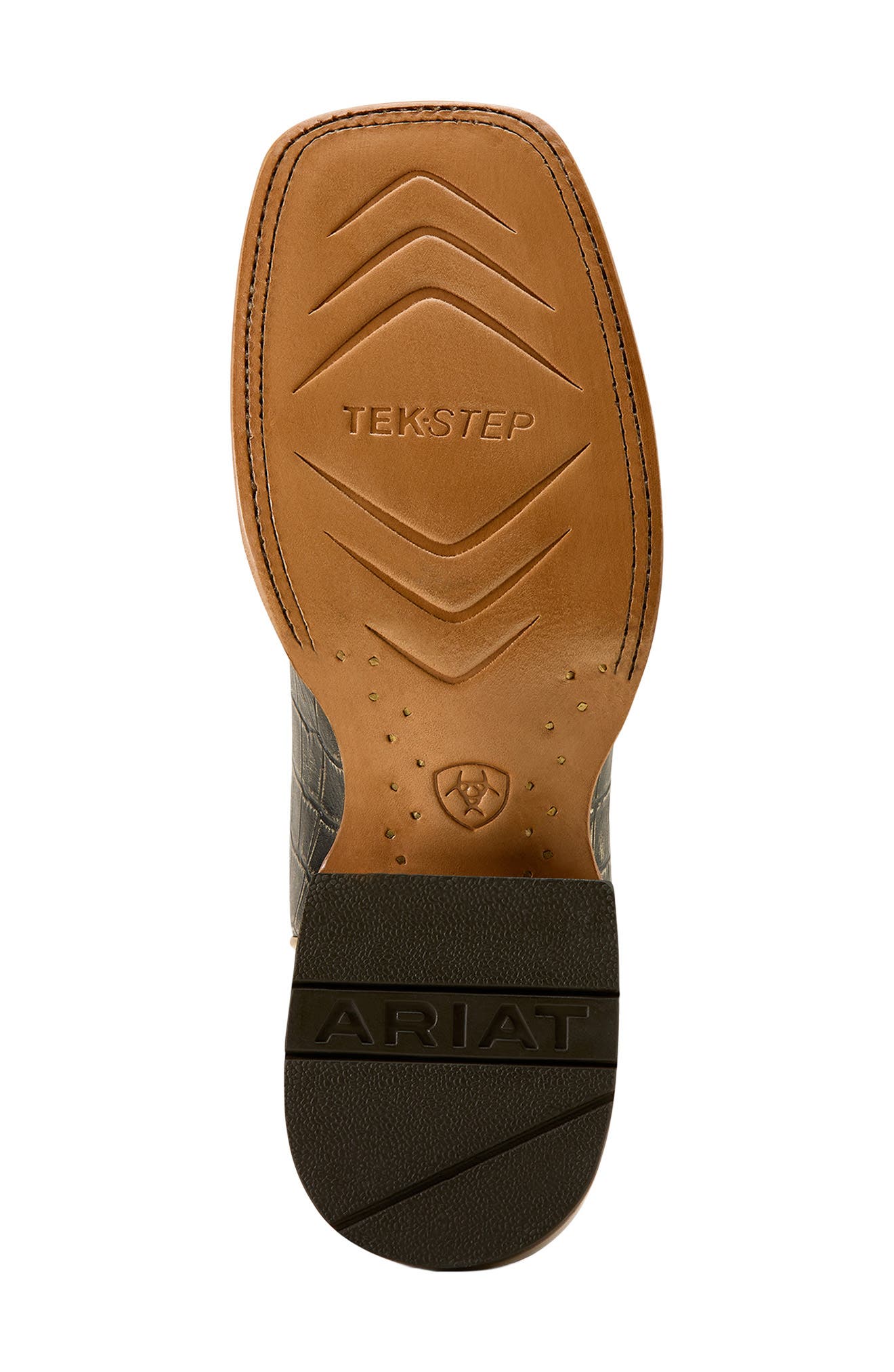 Ariat Frontier Farrah Wide Square Toe Western Boot, Alternate, color, Midnight Croc Print