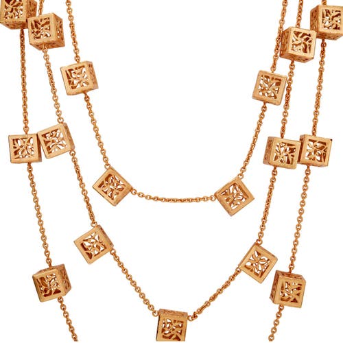 Dhwani Bansal Noor Drop Necklace In Antique Gold Plated