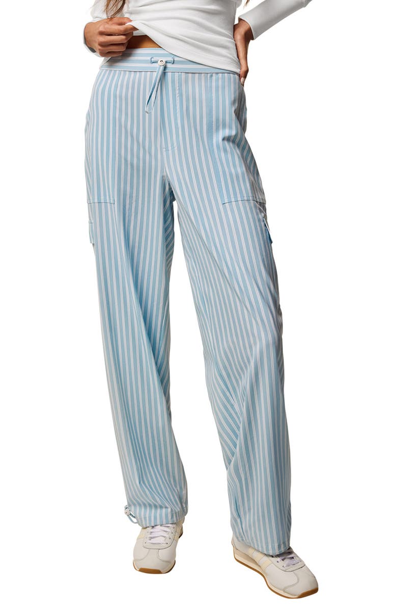Greyson Windsor Stripe Ashe Cargo Pants, Main, color, Air