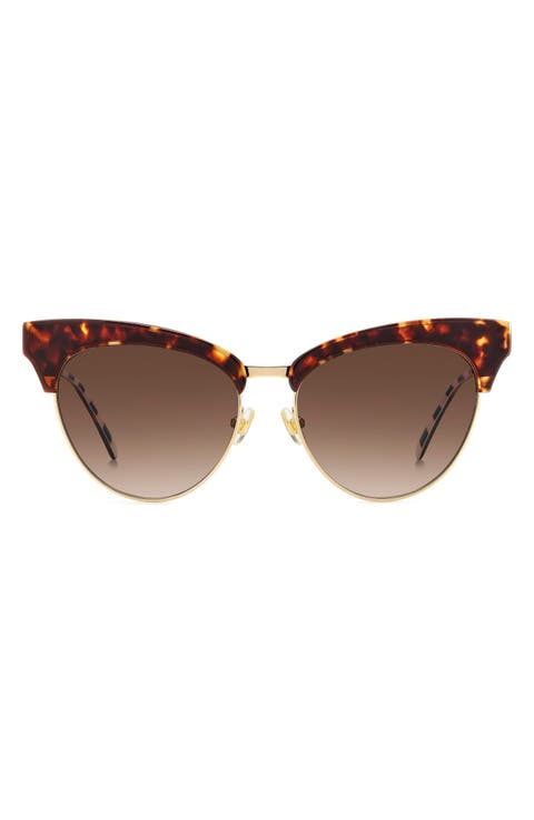 54mm alvi cat eye sunglasses