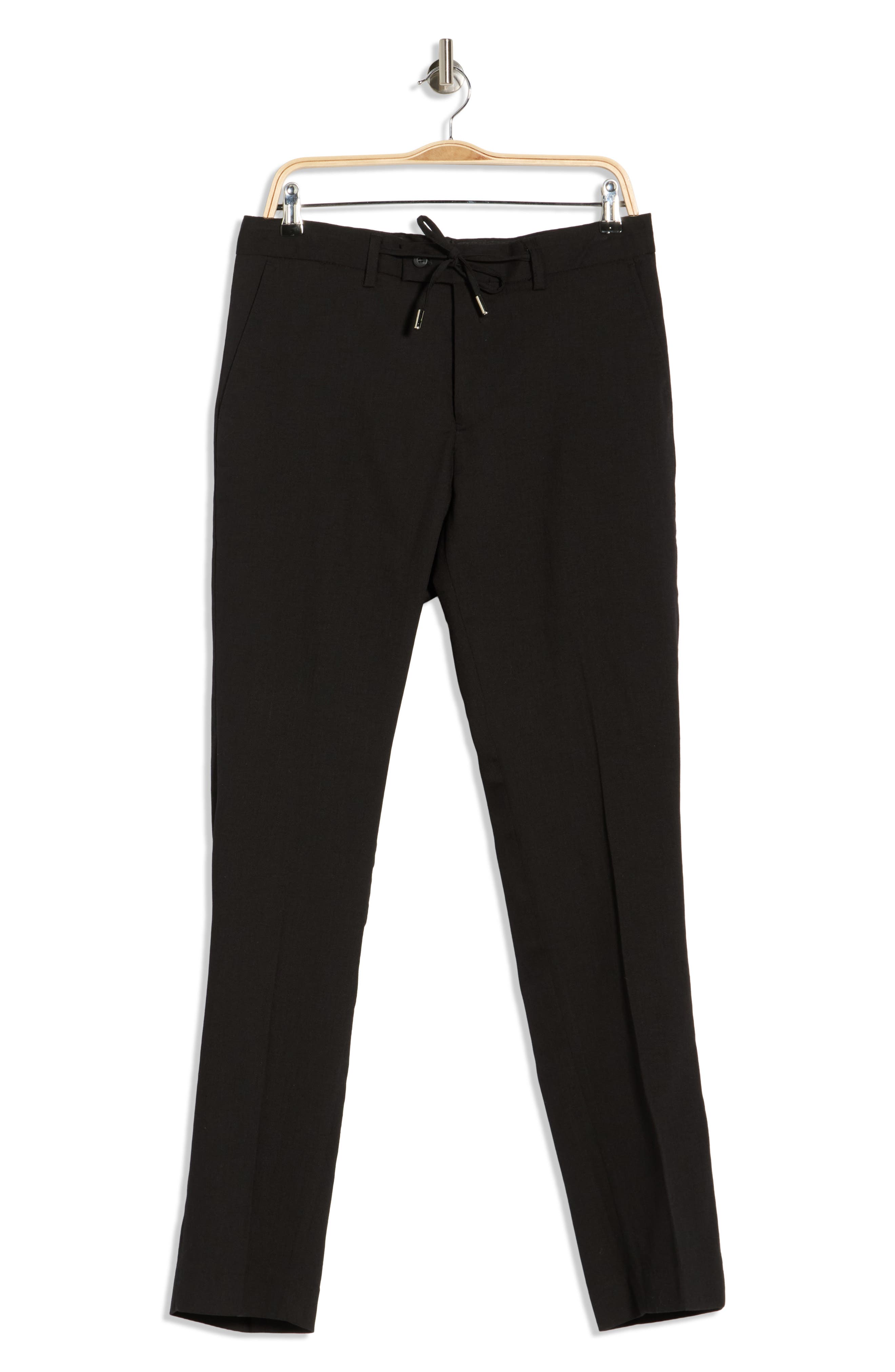 Slim Fit Solid Trousers (Men) | Nordstromrack