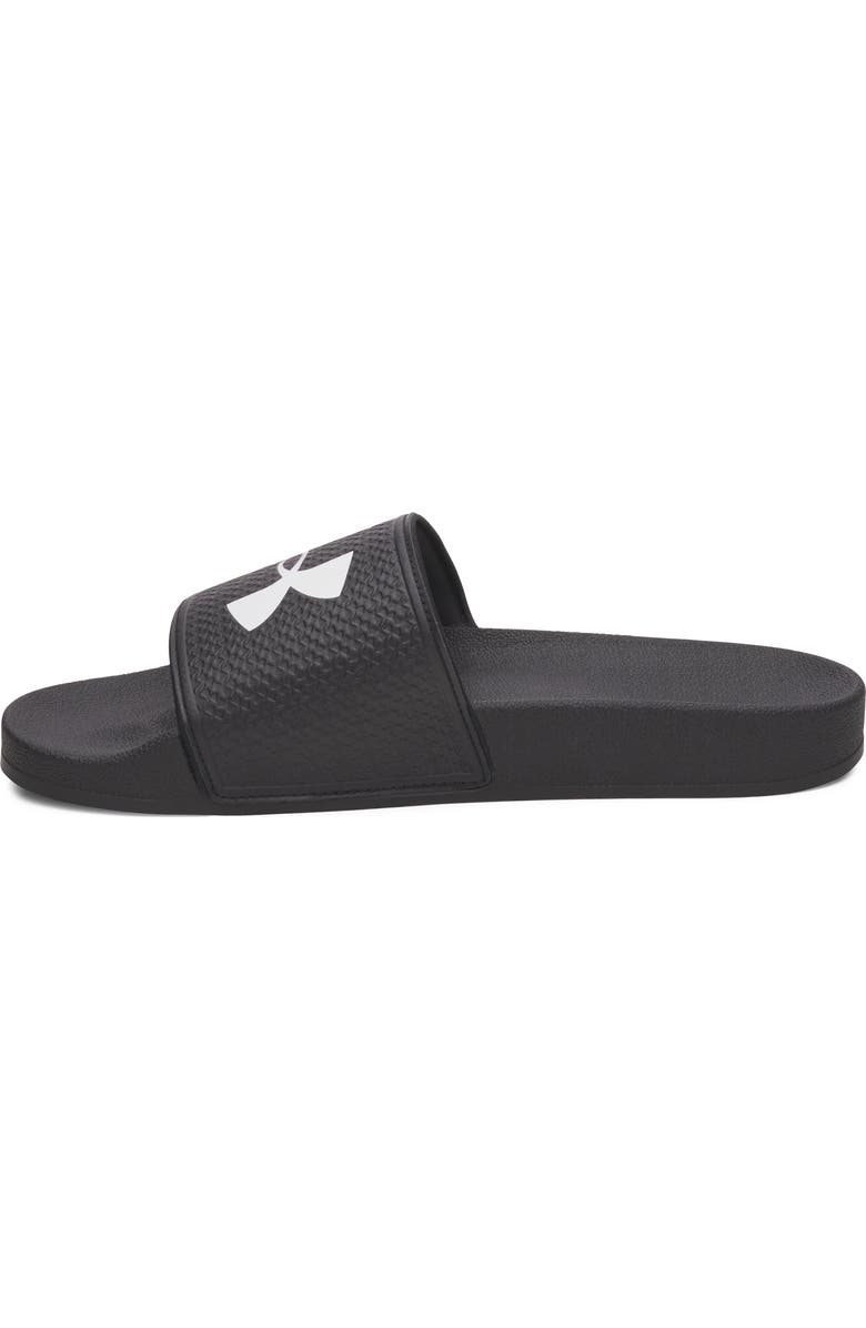 Under Armour UA ARMR Slide Sandal, Alternate, color, Black / Black / White