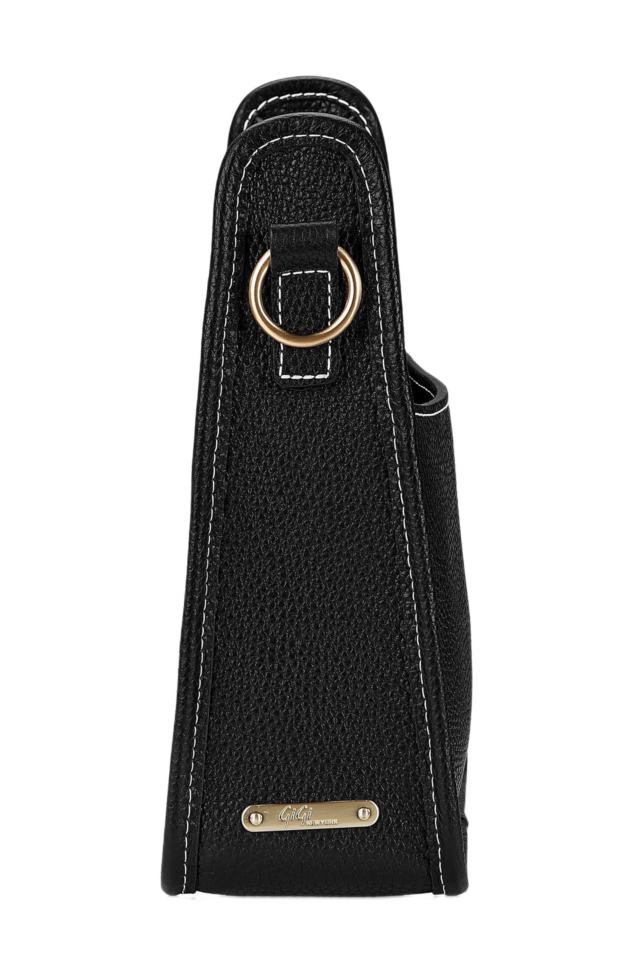 GiGi New York ELLE CROSSBODY, Alternate, color, Black