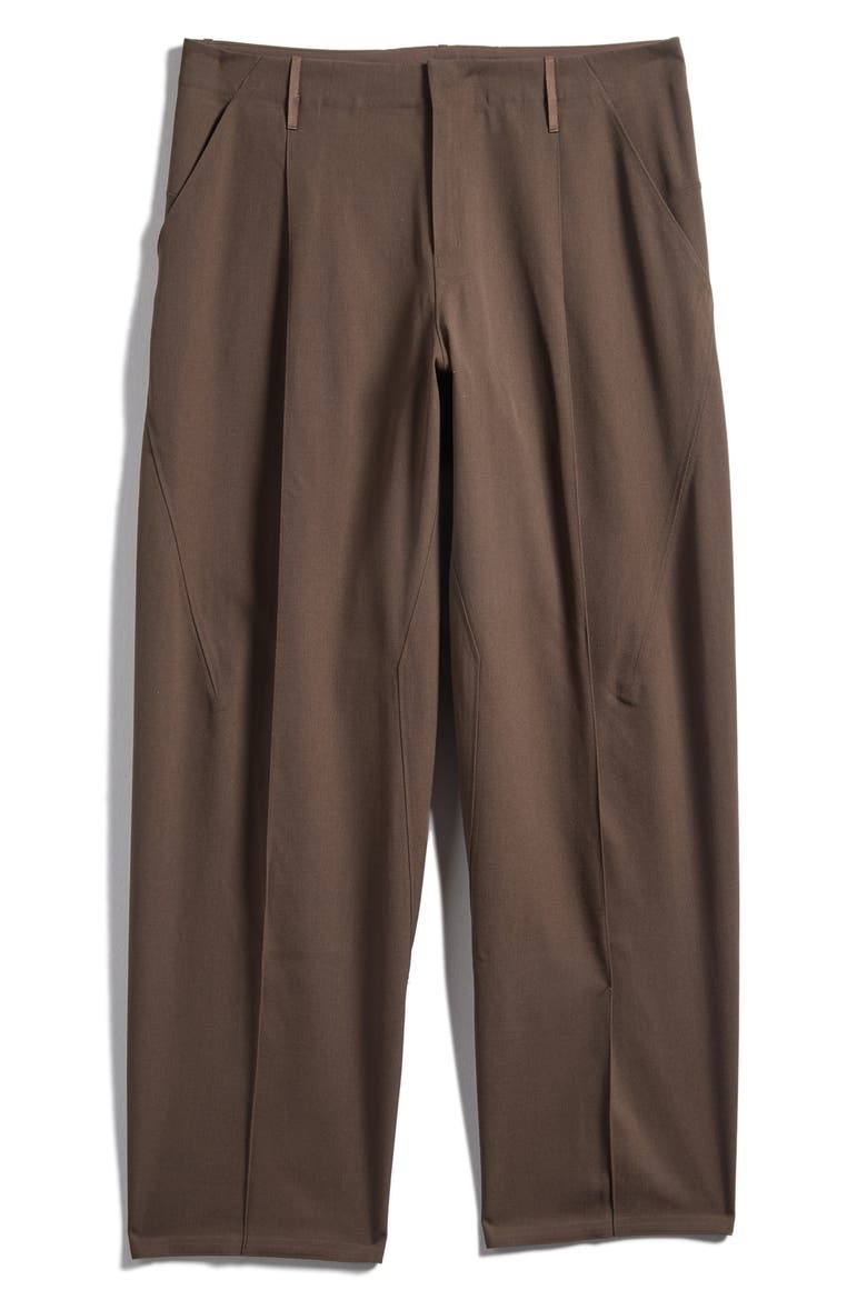 Disomy Wool Blend Pants, Main, color, SABLE