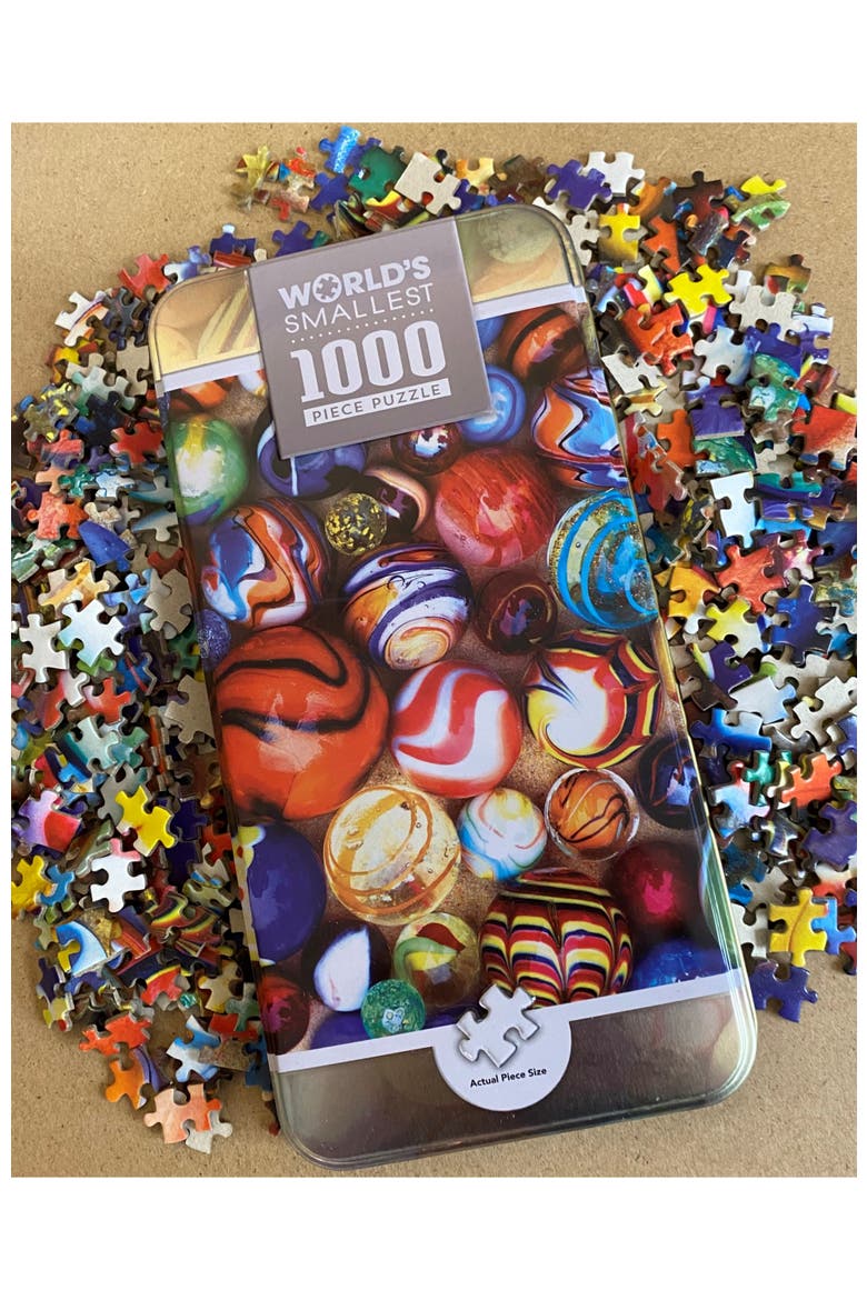 All My Marbles 1000 Piece Small Puzzle, Alternate, color, Multicolor