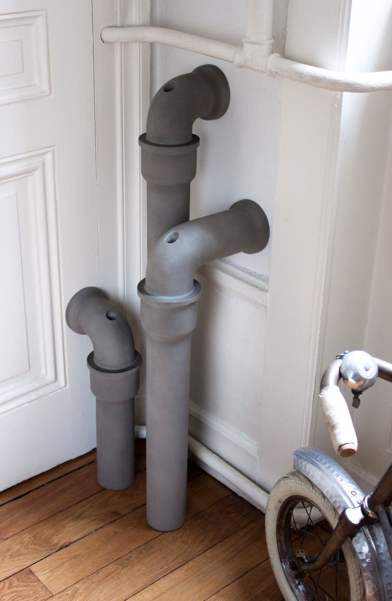 Lyon Béton Pipeline Stem Vase, Alternate, color, 