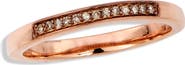 SAVVY CIE JEWELS Diamond Stackable Band Ring