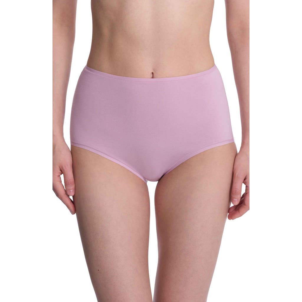 Natori Bliss Bare Cotton High Cut Briefs