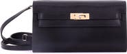 Pre-Owned Hermes Kelly To Go Wallet Chevre Chamkila