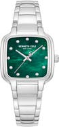 Kenneth Cole New York Classic Mother-of-Pearl & Diamond Bracelet Watch, 28mm x 31.6mm