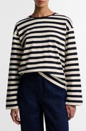 Barbour Woodhouse Striped Long Sleeve Cotton Top