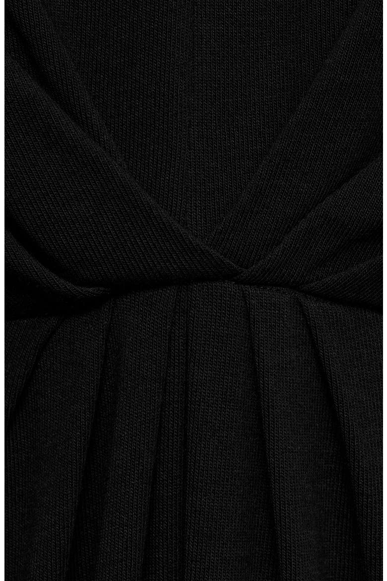 Short Sleeve Dress, Alternate, color, BLACK