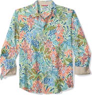 Tommy Bahama Fresca Gardens Floral Linen Button-Up Shirt