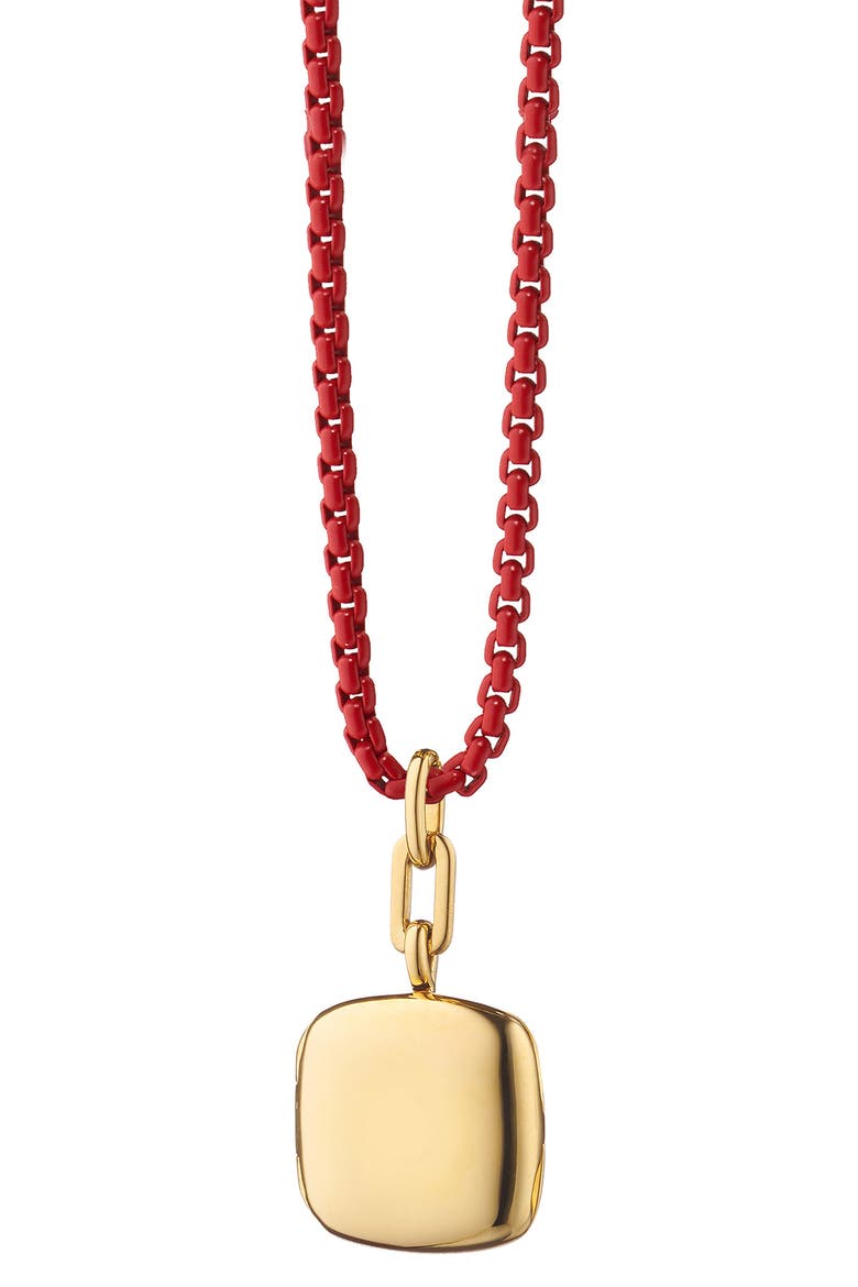 Viv 18k Gold Locket Pendant Necklace, Main, color, 18K YELLOW GOLD