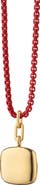 Monica Rich Kosann Viv 18k Gold Locket Pendant Necklace