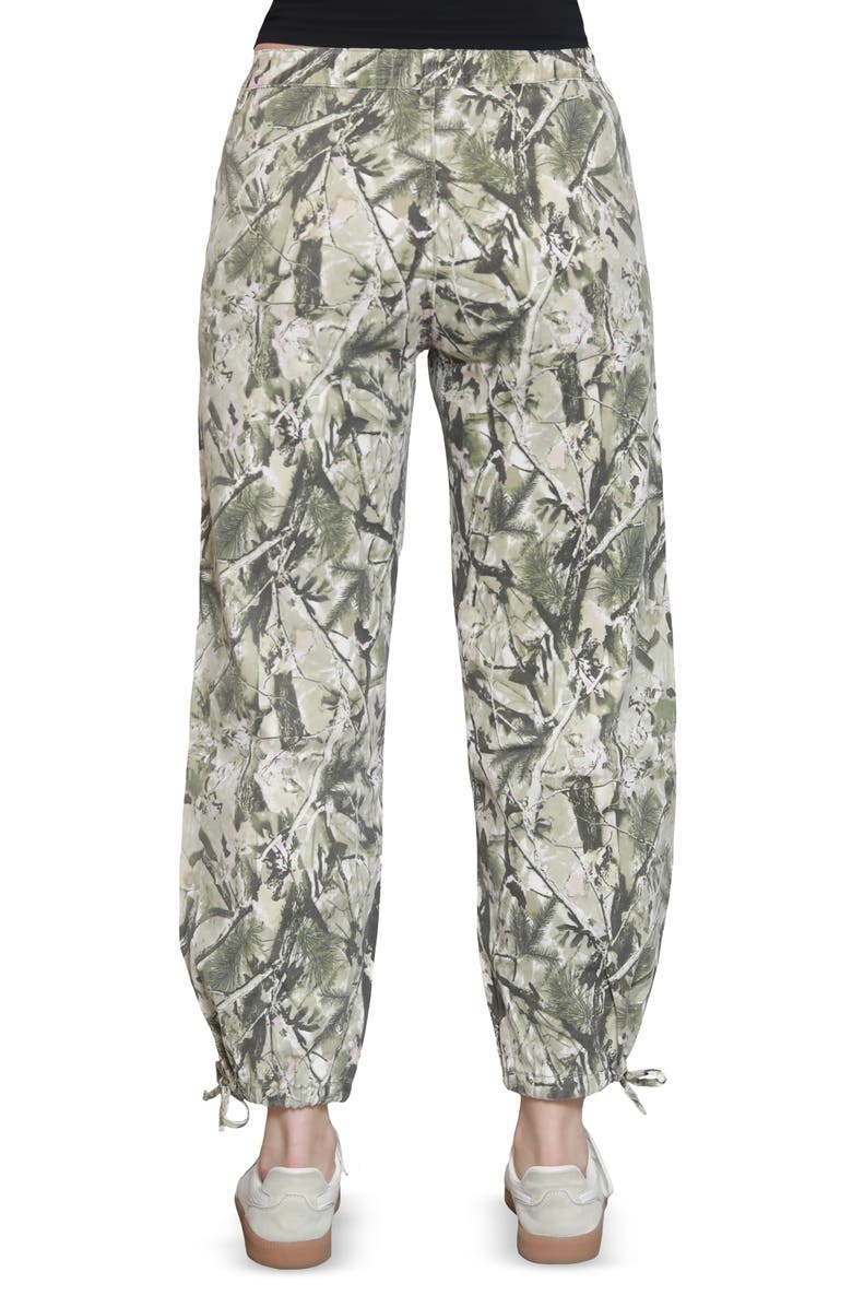 Madden Girl Tree Camo Cargo Pants, Alternate, color, Soft Pink/ Tree Camo