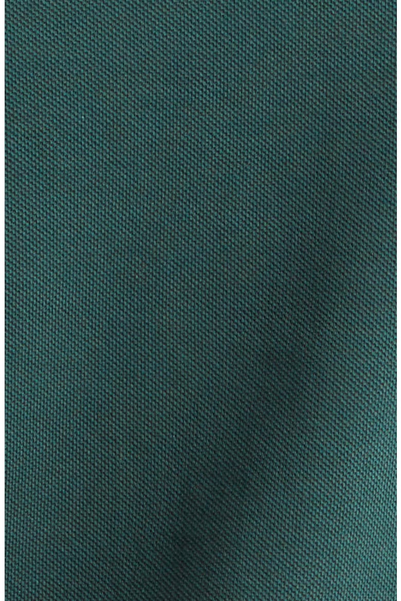 Ami de Coeur Embroidered Cotton Piqué Polo, Alternate, color, VERT BOUTEILLE/ NOIR